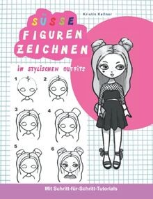 Süße figuren zeichnen - zeichnen, in