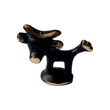 Walter  Bosse Wien Bronze Figur "Kuh" schwarz lackiert