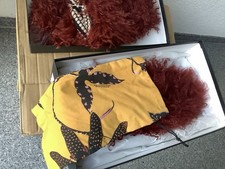 Dorothee Schumacher Furry Softness Sandalen Pantoffeln Hausschuhe Neu 39