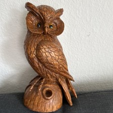 Eule 🦉 Alt  Skulptur aus
