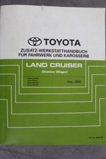 Toyota Land Cruiser J100 J105  (Station Wagon) 2002 Reparatur.-Werkstatthandbuch
