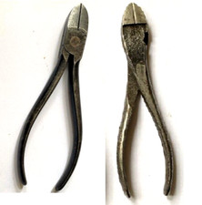 2 Zange GRANIT und ALARM Kraft-Seitenschneider