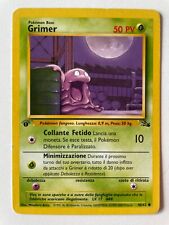 Pokemon Karte: Grimer (First Edition) 48/62 | Excellent | DEU