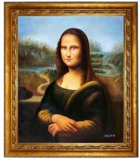 Ölbild Mona Lisa - Leonardo