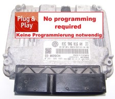 Steuergerät VW Golf 6 Scirocco 1,4l TSI 90KW 03C906016AH 0261S05805 UNLOCK ECU
