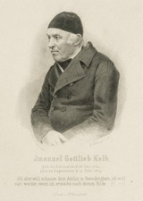 E. DERTINGER (*1816), Immanuel