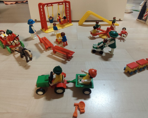 Playmobil spielplatz mit - playmobil,