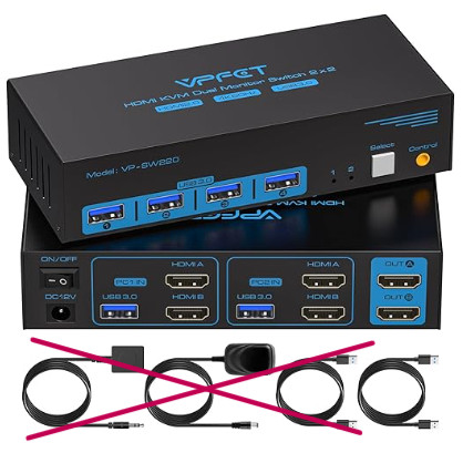 Hdmi kvm switch - switch, 2