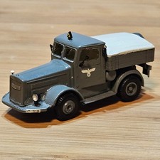 schuco 1:87 militär Schwerlast Zugmaschine Henschel Wehrmacht