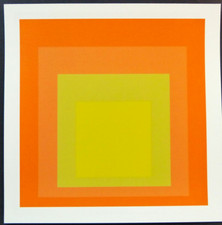 JOSEF ALBERS  Farb-Druckgrafik