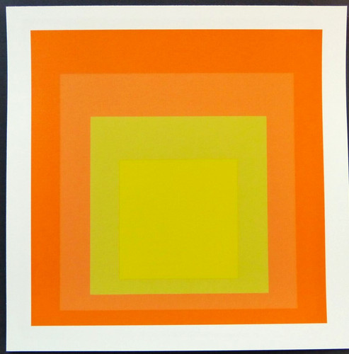 Josef albers farb druckgrafik - , farb-druckgrafik