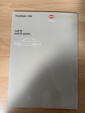 Pressemappe Audi 80 / Audi 80