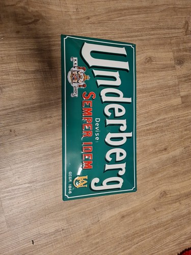 Underberg blechschild 49cm - underberg,
