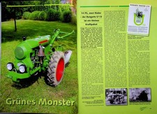 Schlepper Post 01/2015 Bungartz U1 D in einer seltenen Vorstellung auf 3 Seiten