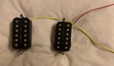 DEAN Humbucker Set (B&N) black aus seltener Baby DEAN Michael Schenker Flying V