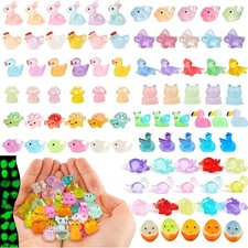 94 Stück Mini Tiere Harz,Mini