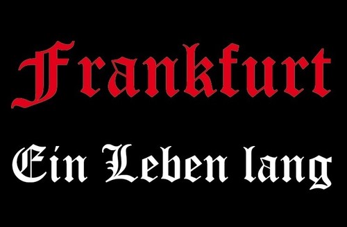 Aufnäher frankfurt ein - aufnäher,