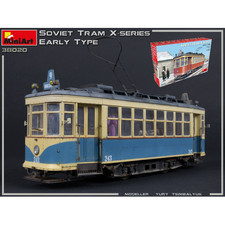 SOVIET TRAM X-SERIES EARLY TYPE KIT 1:35 Miniart Kit Auto Neues Modell