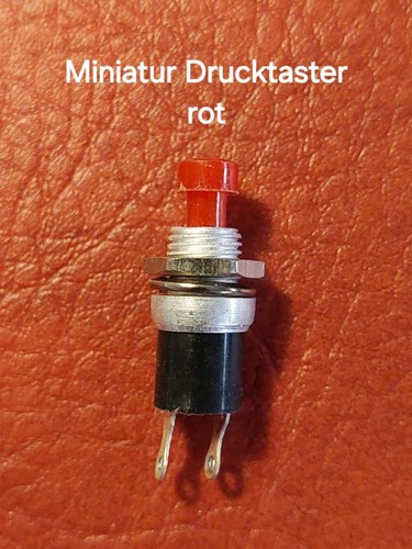 Miniatur drucktaster rot - drucktaster,