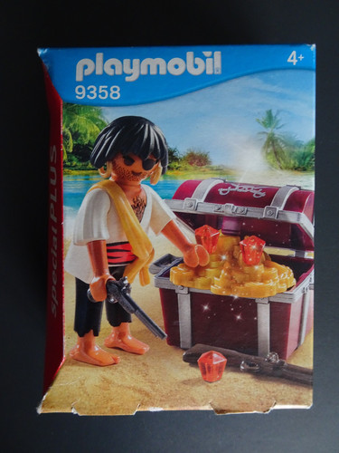 Playmobil 9358 pirat mit - playmobil,