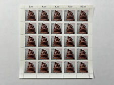 BERLIN Auswahl 25 er Bogen 823**FN Ernst Barlach Der Sammler Bronze Plastik Bild
