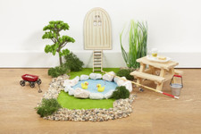 AUSWAHL Miniatur Deko Zubehör Fussball Musik Computer Tiere Motorrad Wichteltür