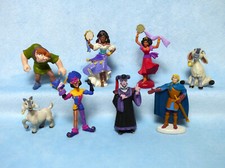 Der Glöckner von Notre Dame 8 Figuren Quasimodo Esmeralda Clopin Frollo Phoebus