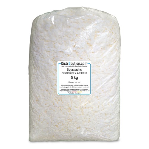 Sojawachs flocken 5kg - sojawachs,