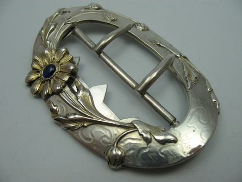 Gürtelschnalle silber 800 - gürtelschnalle,