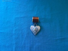 Schalring,Herz mit Edelweiß,Dirndl,Tracht,Modeschmuck,Oktoberfestkleidung