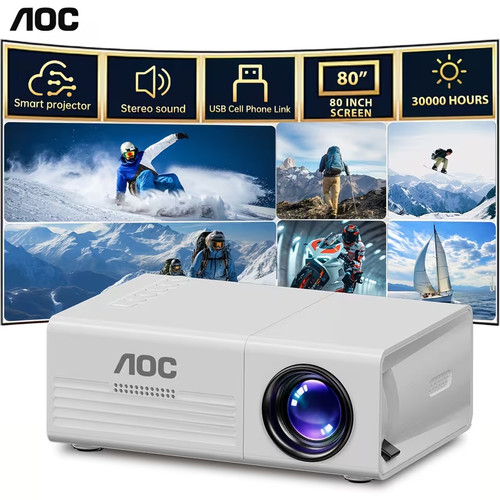Aoc tragbarer mini - aoc, mini-projektor