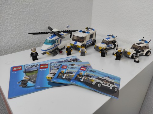 Lego city polizei hubschrauber - city, polizei-hubschrauber