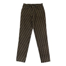Original Fendi Zucca Monogram Luxus Designer Hose / Gr. IT46