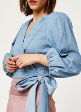 Free People Sophie Denim Wrap