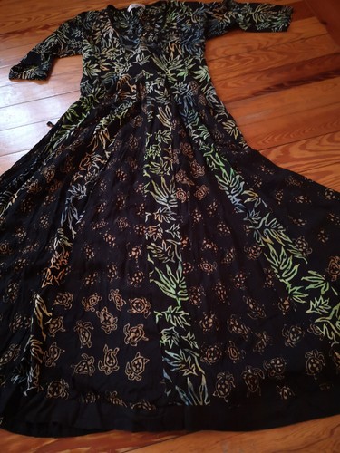 Hippiekleid folklore maxi - ,