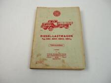 Steyr 480 Diesel LKW Ersatzteilliste Ersatzteilkatalog 1960