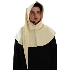 Mittelalter Gugel / Kapuze Herren aus Baumwolle | LARP Kopfbedeckung Zipfel