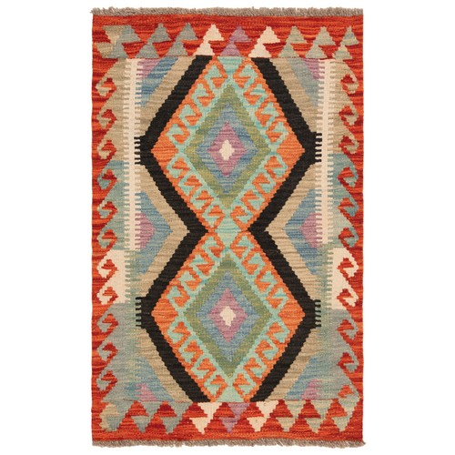 Kelim afghan 90x60 - kelim, cm