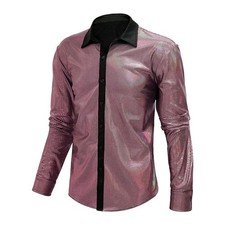 Glänzendes Polyester Herren