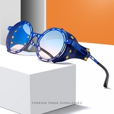 Steampunk runde sonnenbrille - steampunk,