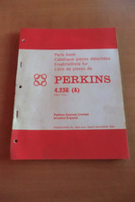 Ersatzteilliste Perkins