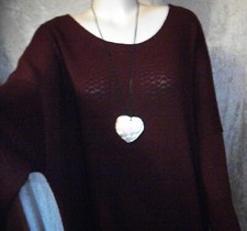 MADE IN ITALY  BORDEAUX TUNIKA