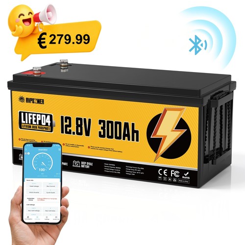 Bluetooth 12v 300ah lithium - bluetooth,
