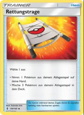 Rettungstrage / Pokémon Karte