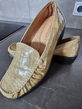 AEROSOFT SCHUHE MOKKASSINS HALBSCHUHE SLIPPER BALLERINAS I.D.G.38 LACKLEDER...