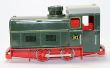 CCA701, Alte Biller Bahn 0e Diesellok 013 Uhrwerk mit Schlüssel U.S. Zone Blech