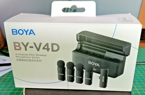 Boya v4d mini - by-v4d, wireless