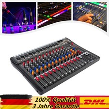 12 Kanal Audio Mixer mit USB