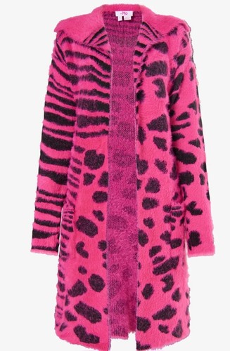 Mymo pink cardigan - pink, long