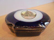 PORZELLANDECKELDOSE KOBALTBLAU